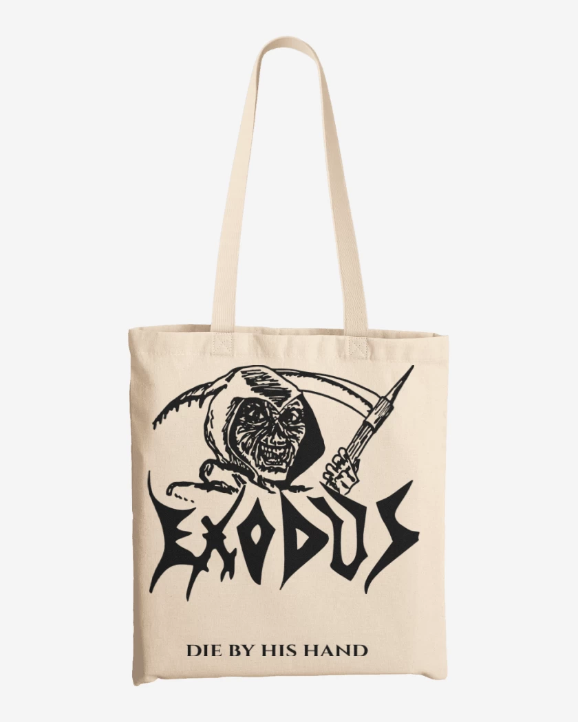 Totebag Exodus Die by his Hand