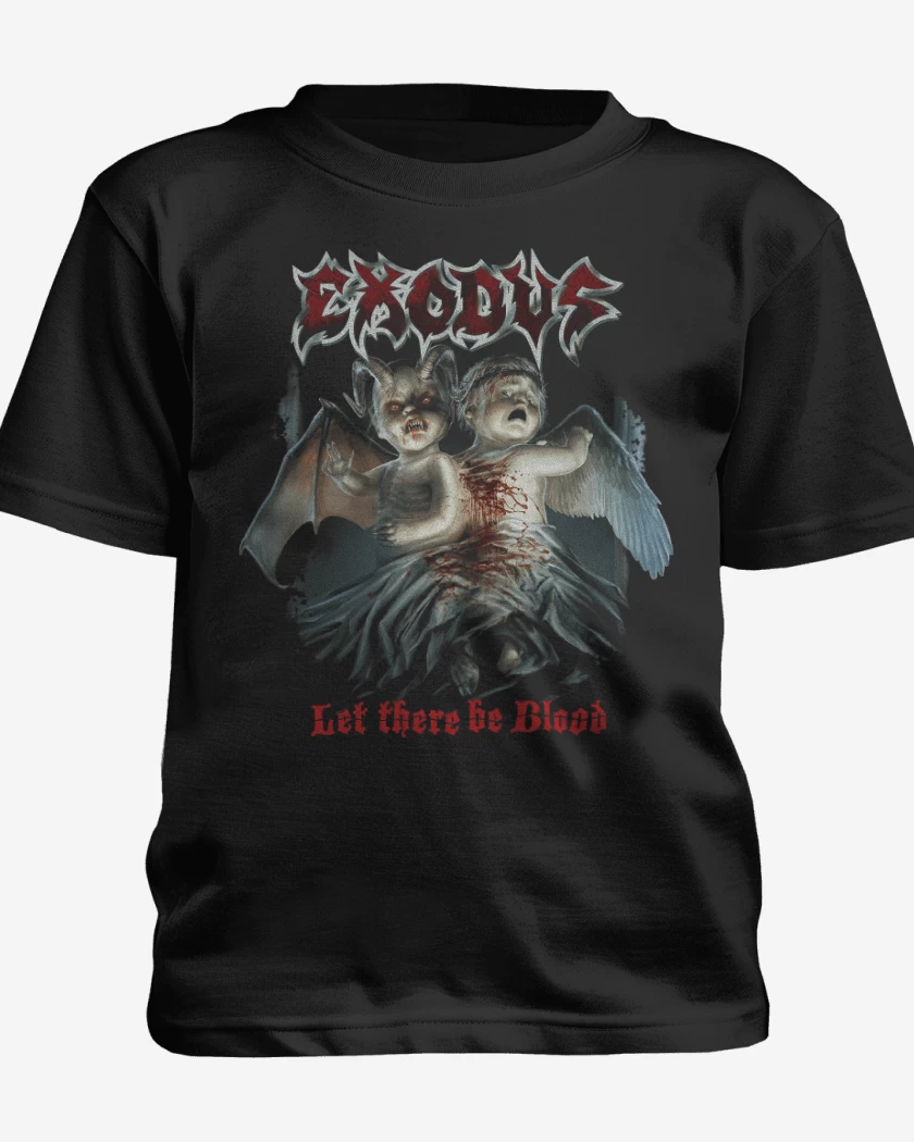 Polera de niño Exodus Let Ther Be Blood