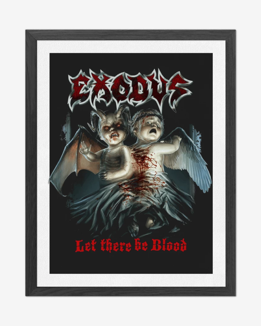 Cuadro decorativo Exodus Let Ther Be Blood