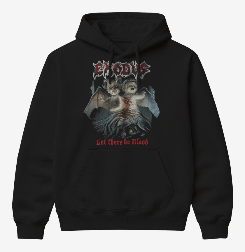 Poleron Canguro básico Exodus Let Ther Be Blood