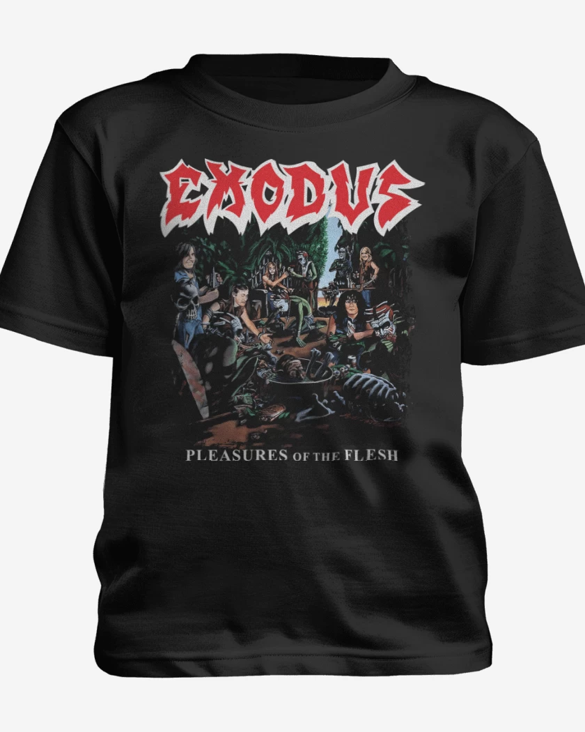 Polera de niño Negro de Exodus Pleasures