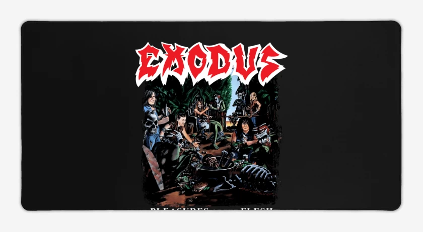 Mouse pad Gamer Negro de Exodus Pleasures