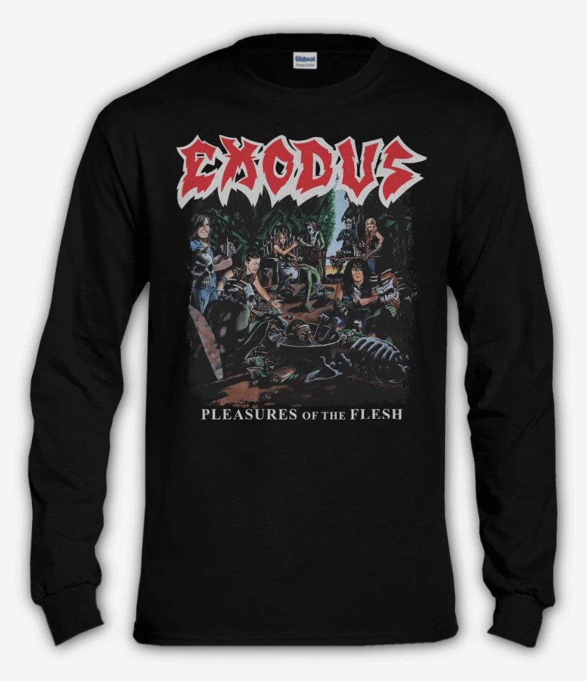 Polera manga larga Negro de Exodus Pleasures