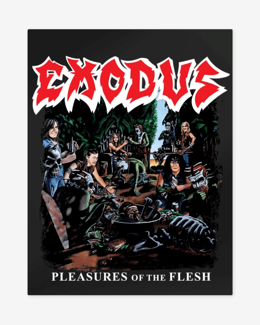 Print metalico Exodus Pleasures