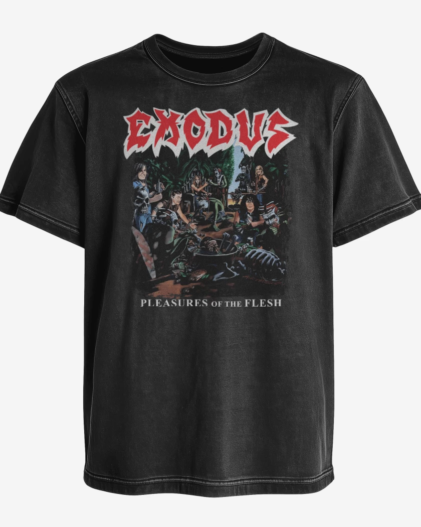 Polera desgastada Exodus Pleasures