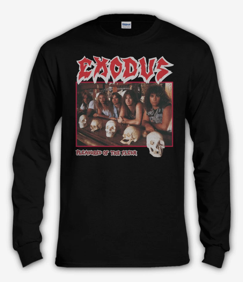 Polera manga larga Exodus Pleasures of the Flesh