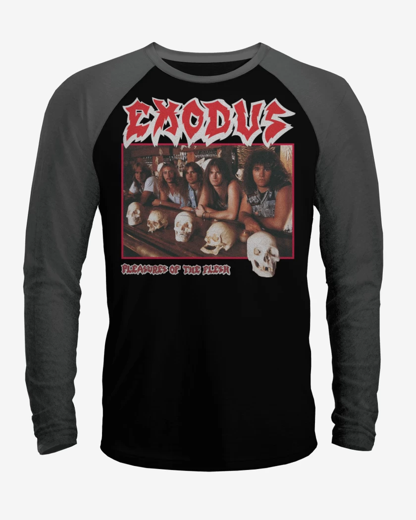 Polera Raglan Exodus Pleasures of the Flesh