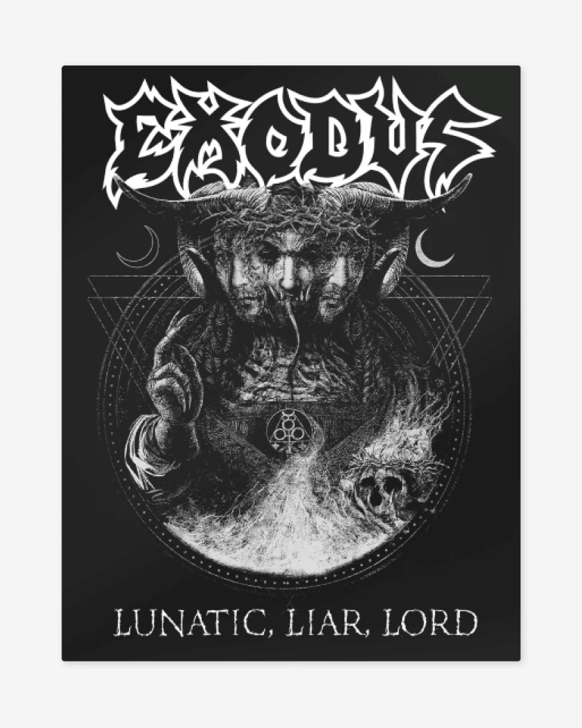 Print metalico Exodus Lunatic Liar Lord