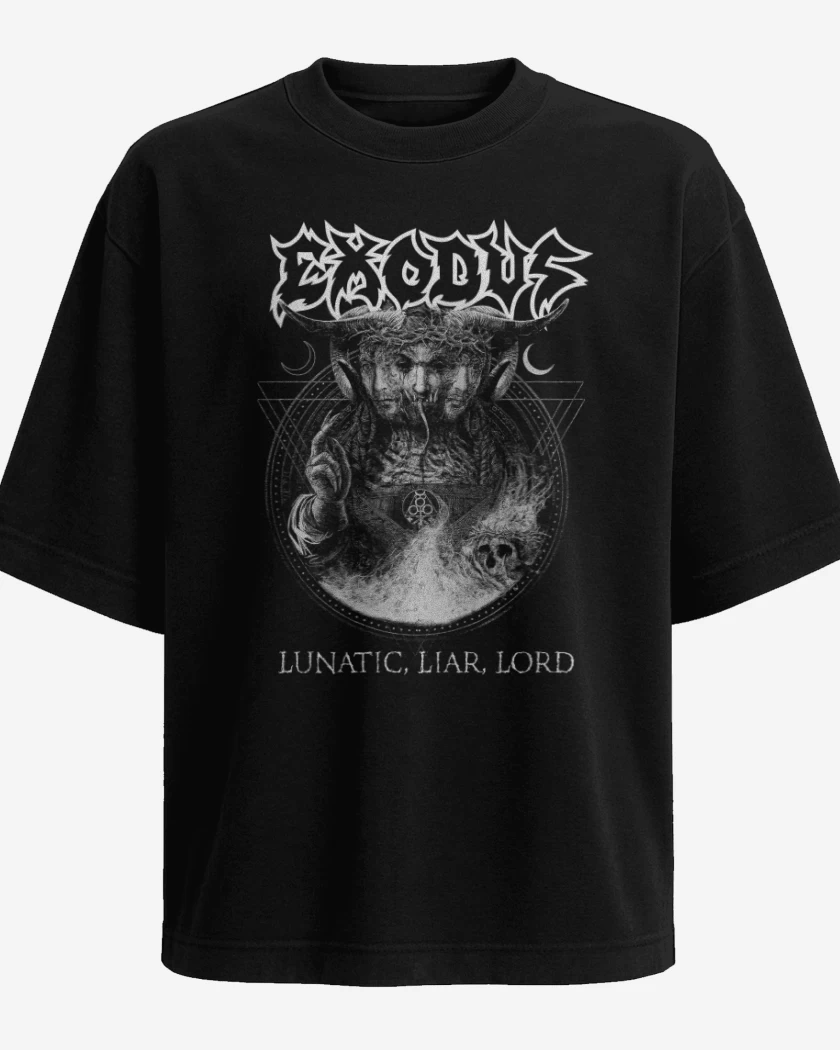 Polera Oversize Exodus Lunatic Liar Lord