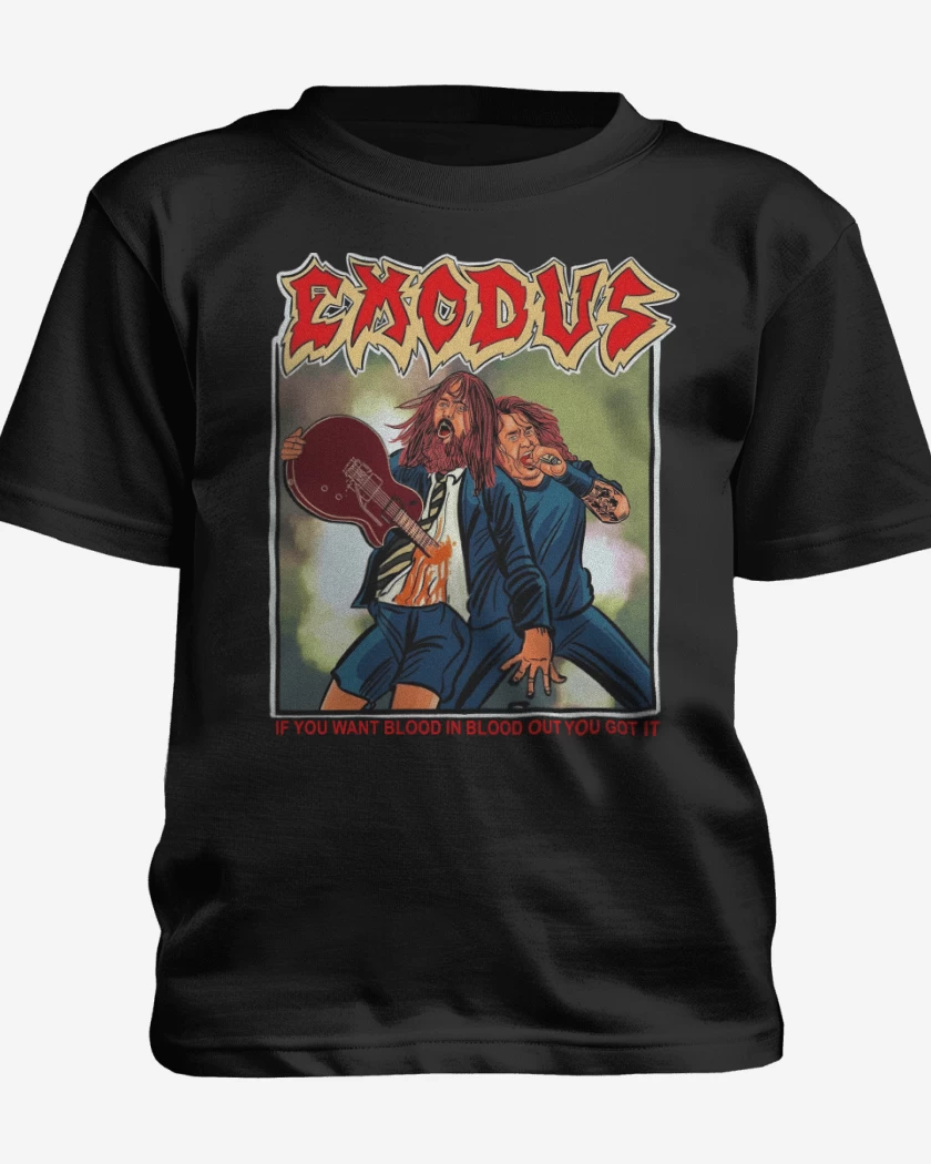 Polera de niño Exodus If You Want Blood
