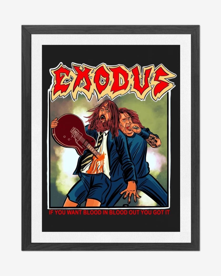 Cuadro decorativo Exodus If You Want Blood