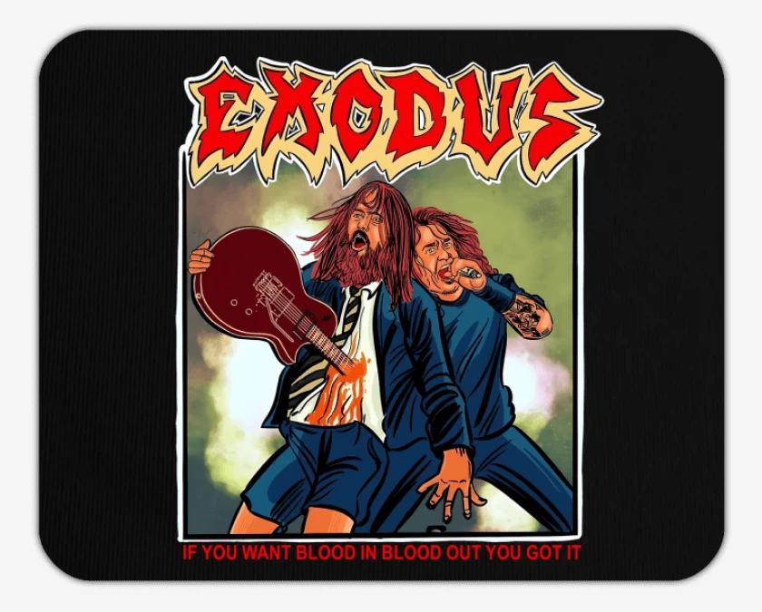 Mousepad Exodus If You Want Blood