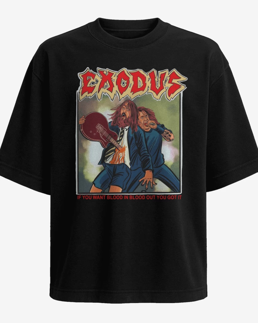 Polera Oversize Exodus If You Want Blood