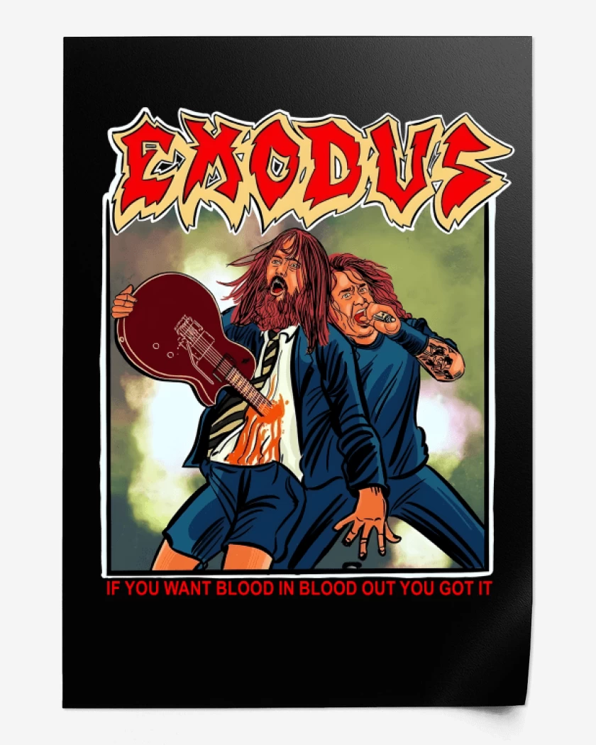 Print Exodus If You Want Blood