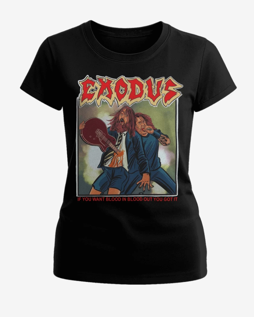 Polera de Mujer Exodus If You Want Blood