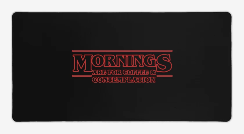 Mouse pad Gamer Stranger things 3