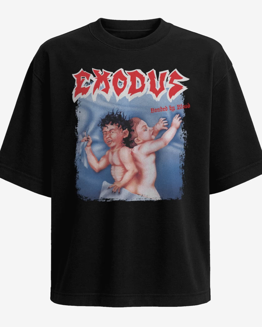 Polera Oversize Exodus Bonded By Blood
