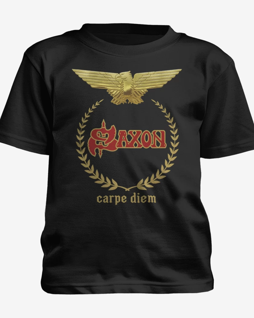 Polera de niño Negro de Saxon Carpe Diem