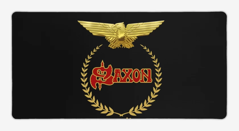 Mouse pad Gamer Negro de Saxon Carpe Diem