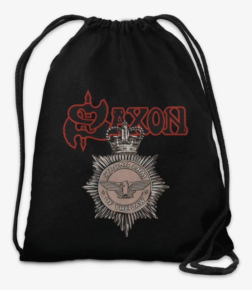 Mochila Negro de Saxon Strong Arm of the Law