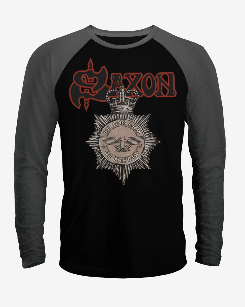 Polera Raglan Saxon Strong Arm of the Law