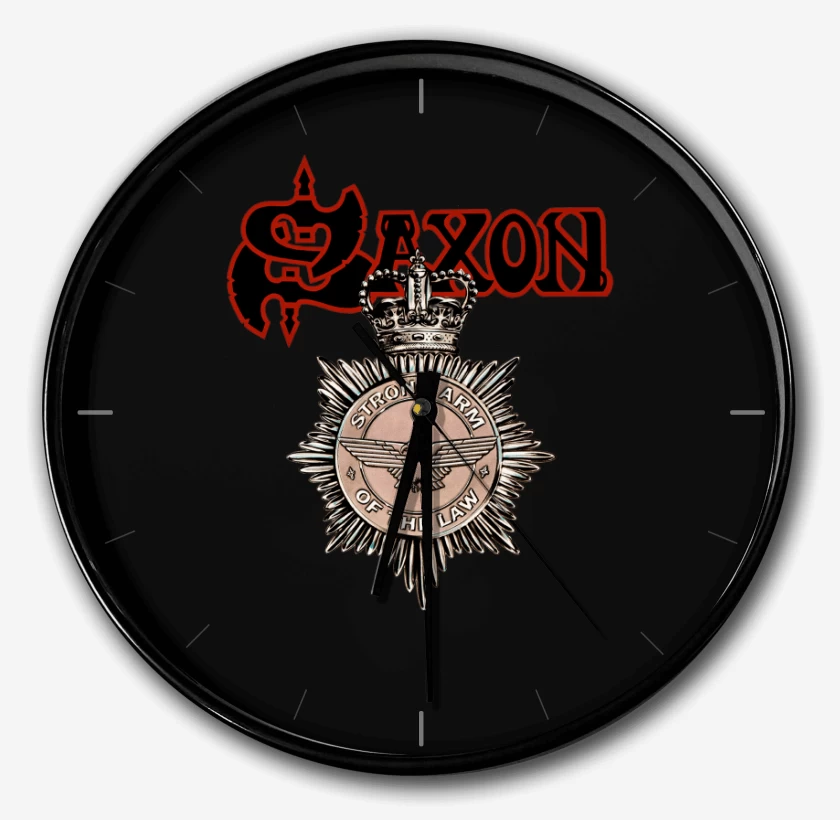 Reloj Negro de Saxon Strong Arm of the Law