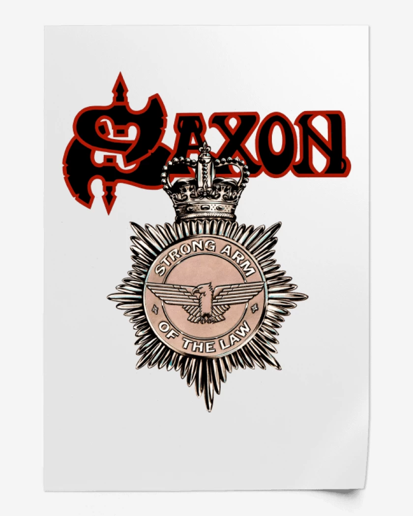 Print Blanco de Saxon Strong Arm of the Law