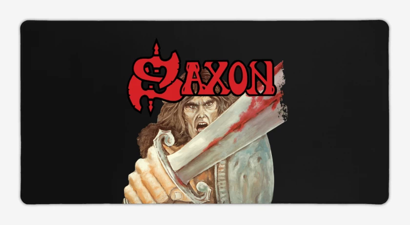 Mouse pad Gamer Negro de Saxon Saxon