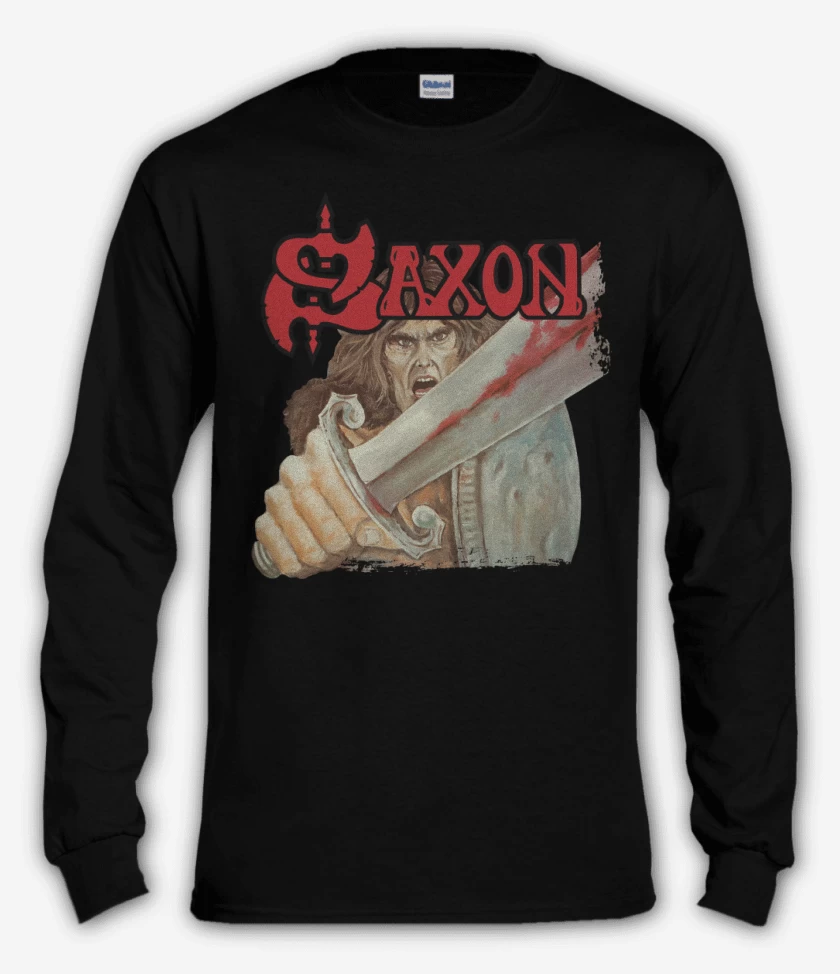 Polera manga larga Negro de Saxon Saxon