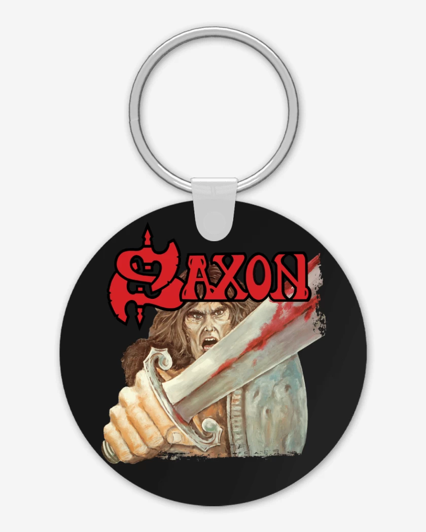 Llavero Negro de Saxon Saxon