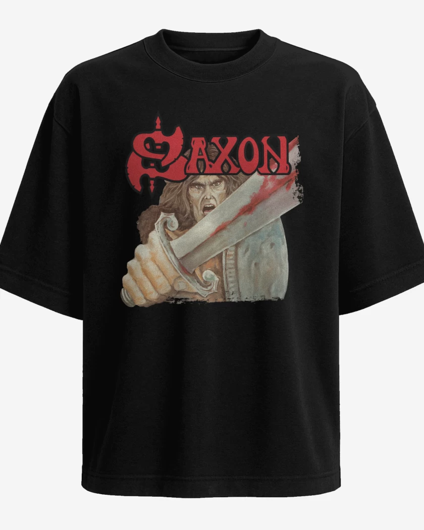 Polera Oversize Negro de Saxon Saxon