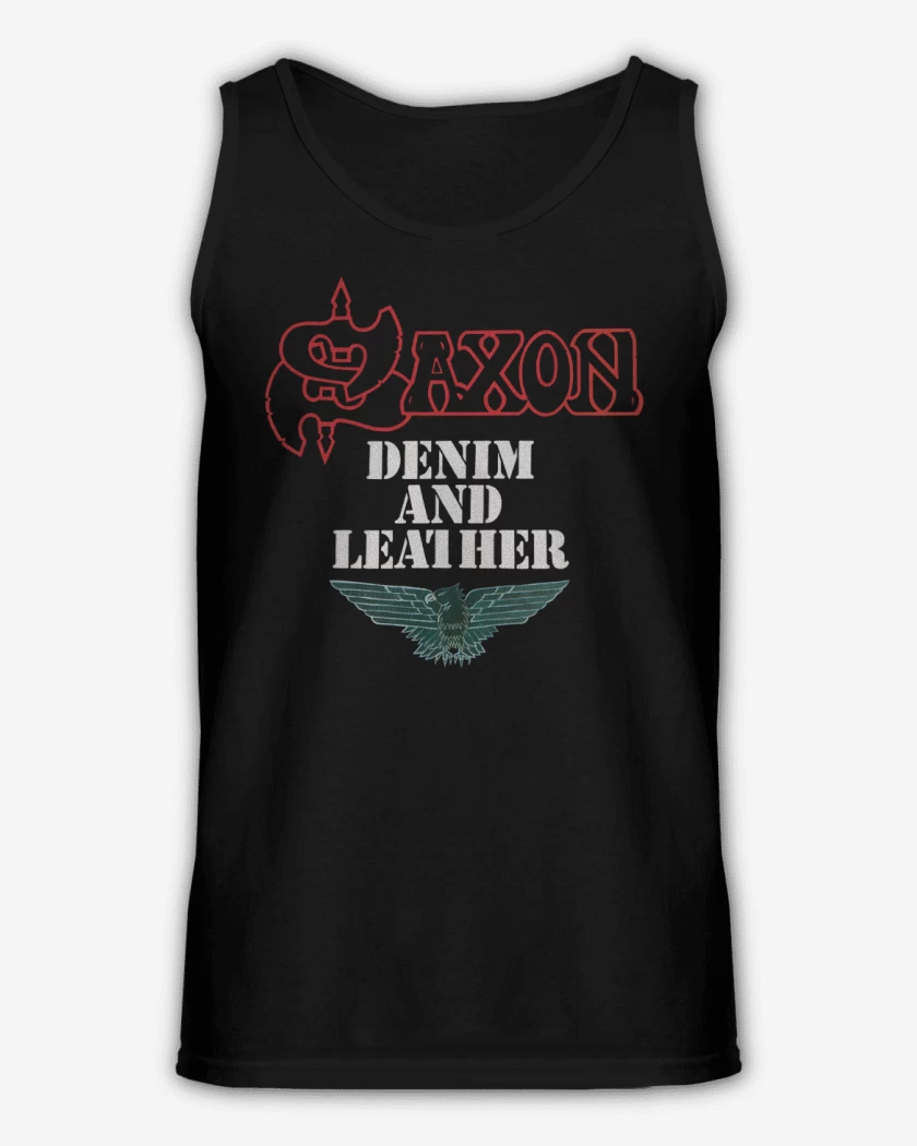 Sudadera Saxon Denin and Leather
