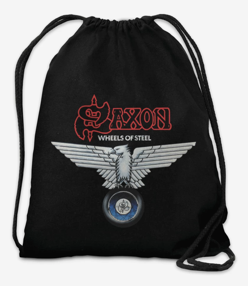 Mochila Negro de Saxon Wheels of Steel