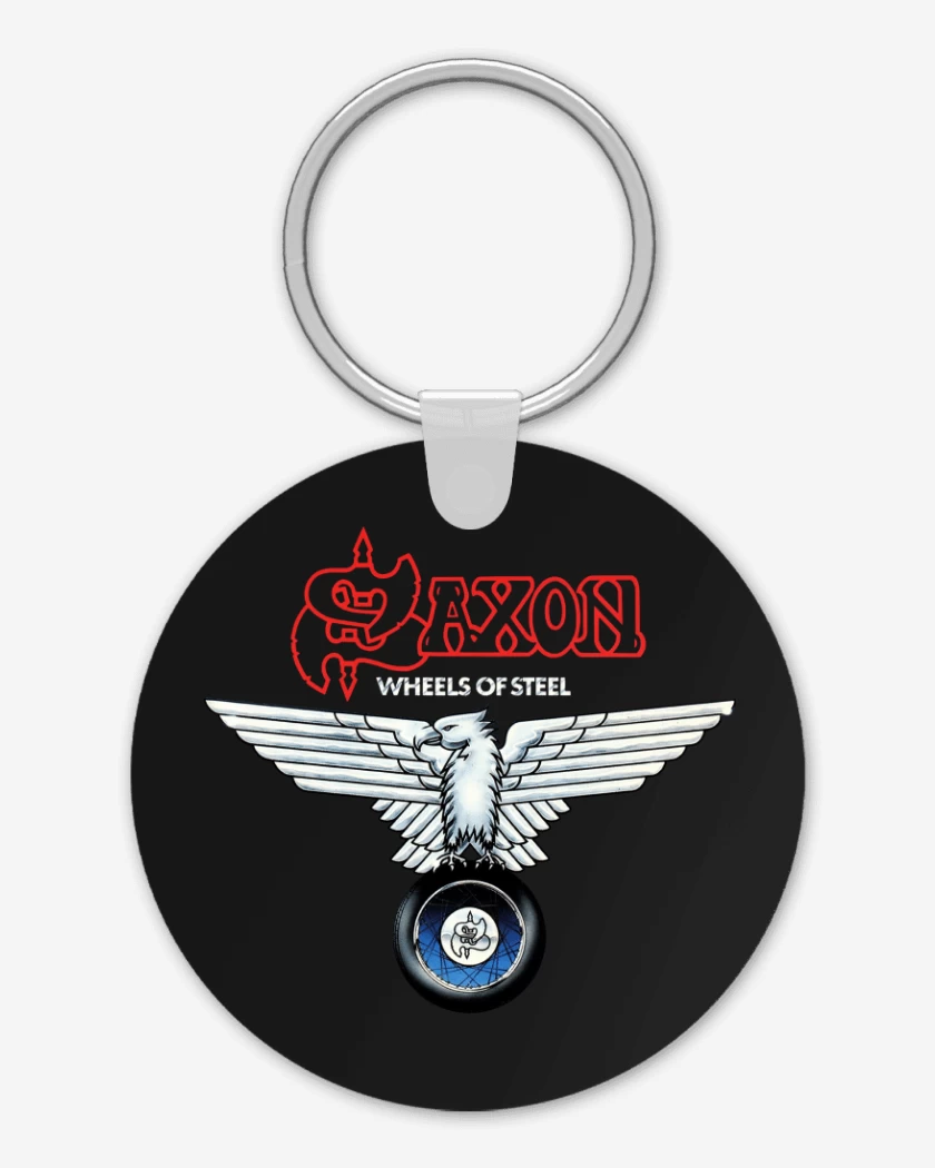 Llavero Saxon Wheels of Steel