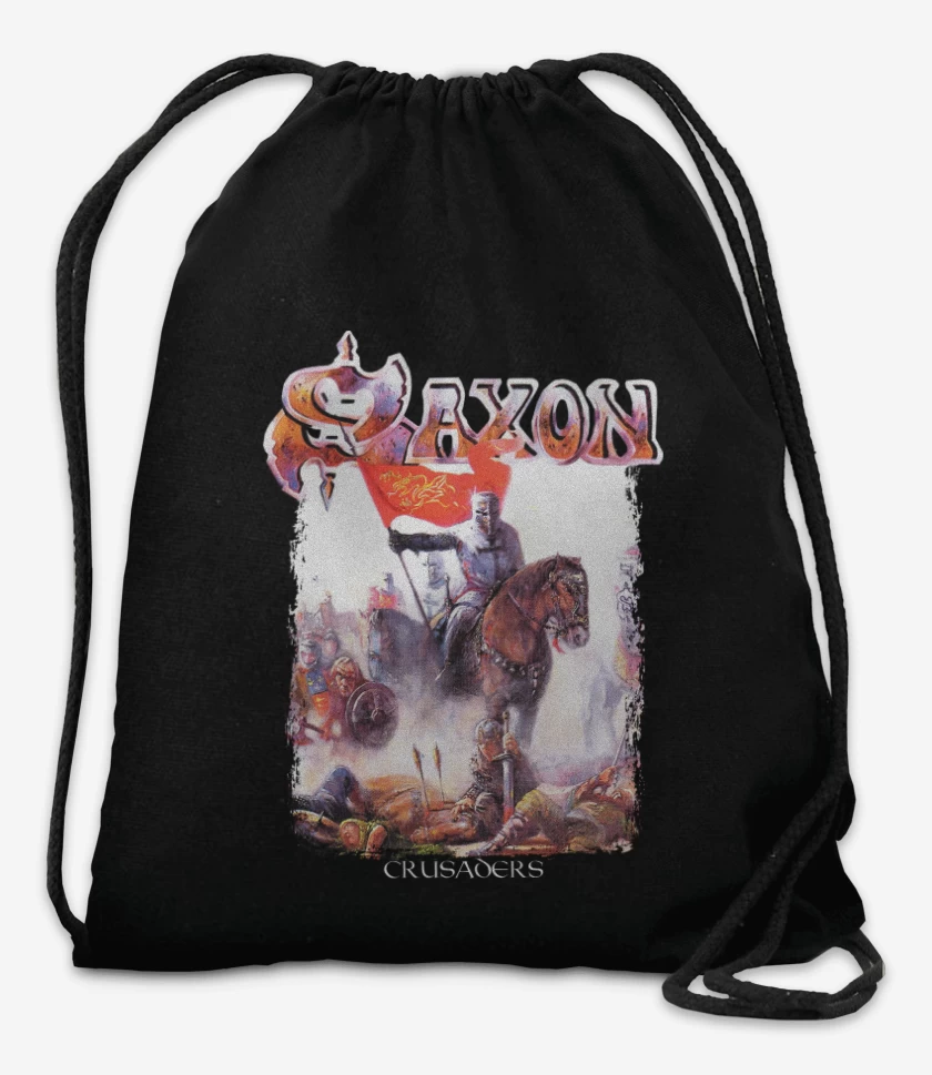 Mochila Negro de Saxon Crusaders