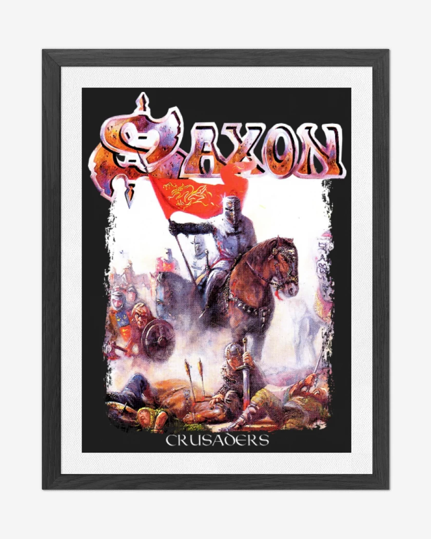Cuadro decorativo Negro de Saxon Crusaders