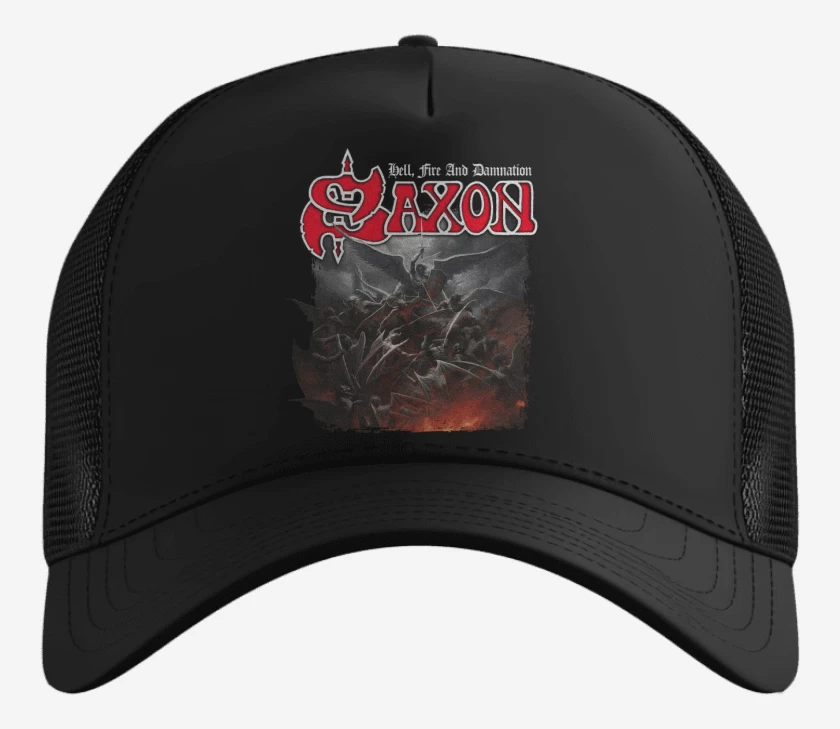 Gorro Saxon Hell Fire and Damnation