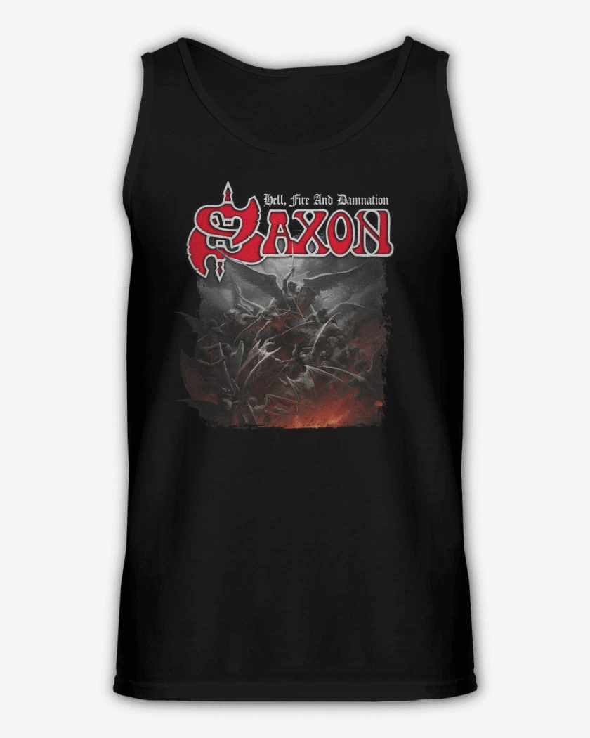Sudadera Saxon Hell Fire and Damnation