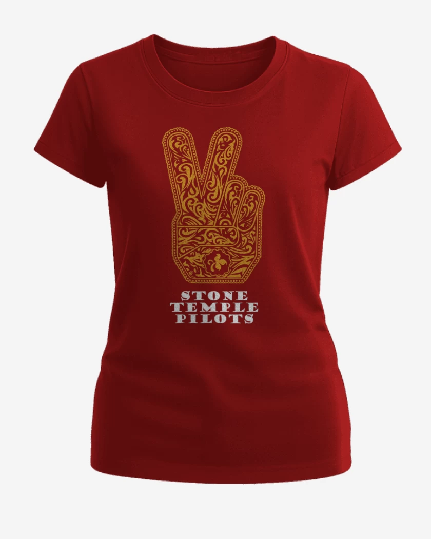 Polera de Mujer Rojo de Stone Temple Pilots Stone Temple Pilots