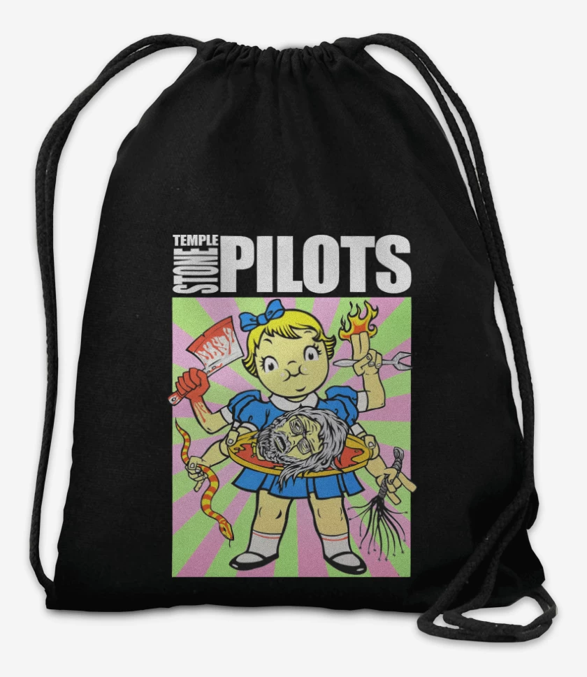 Mochila Negro de Stone Temple Pilots STP