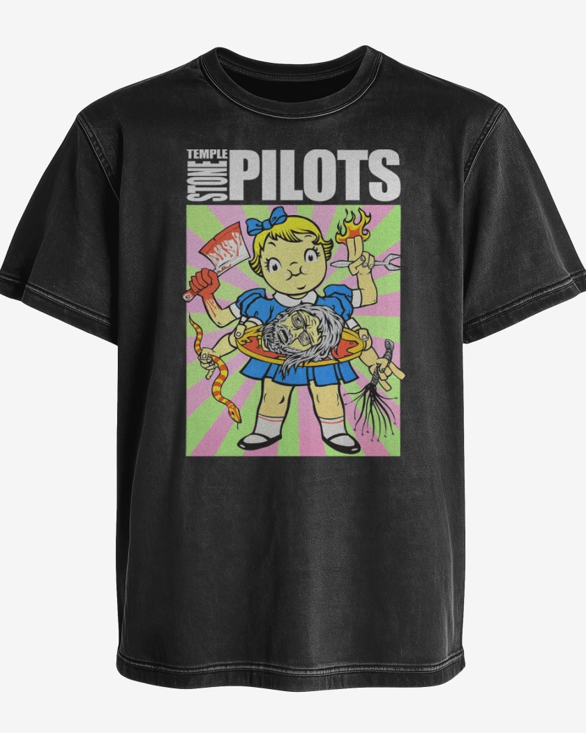 Polera desgastada Stone Temple Pilots STP