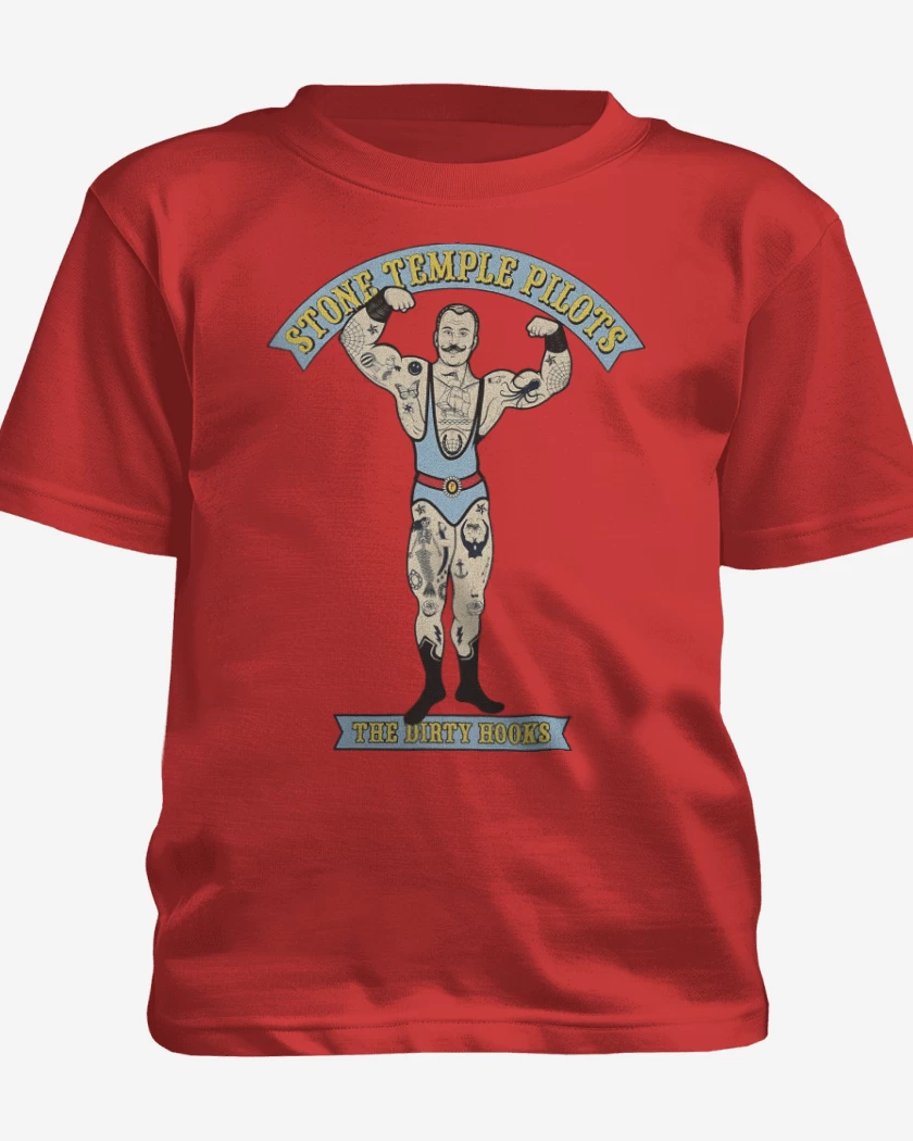 Polera de niño Rojo de Stone Temple Pilots The Dirty Hooks