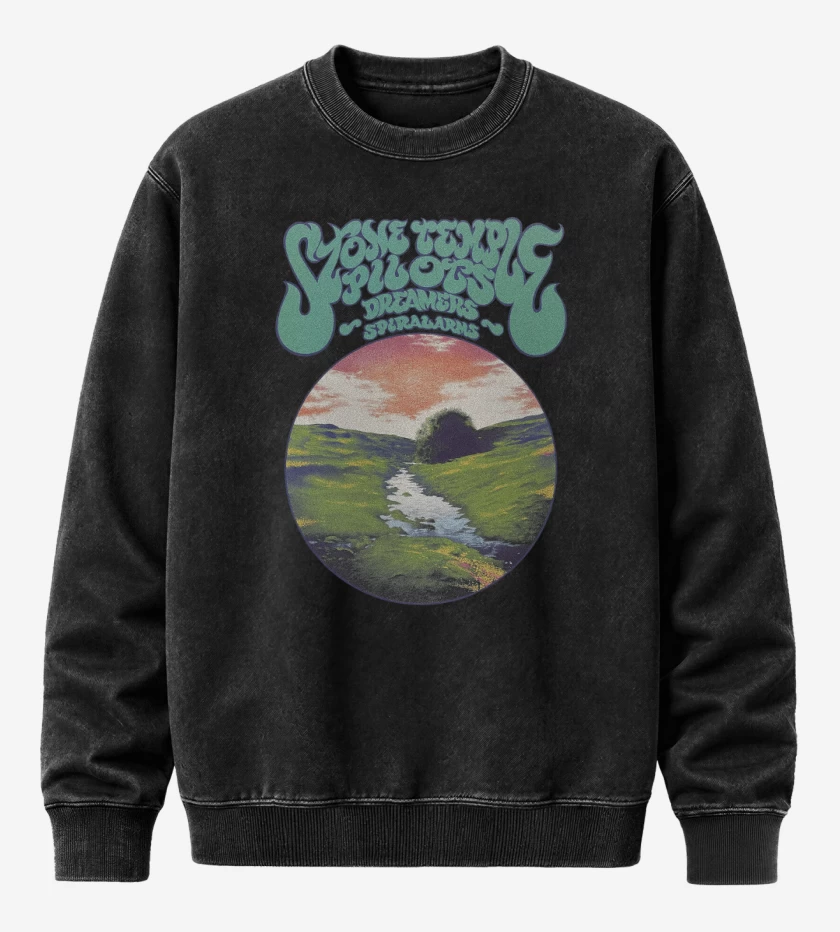 Poleron Polo Acid Wash Negro de STP Dreamers