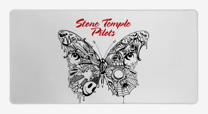 Mouse pad Gamer Blanco de STP Stone Temple Pilots