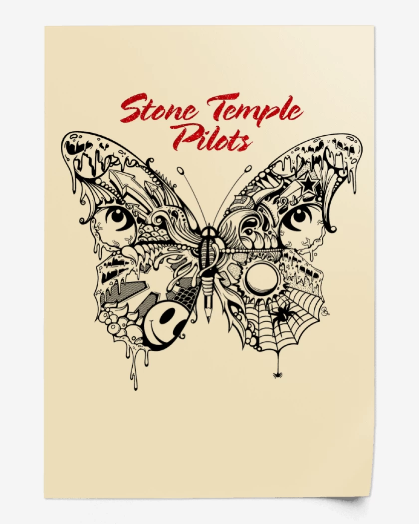 Print STP Stone Temple Pilots