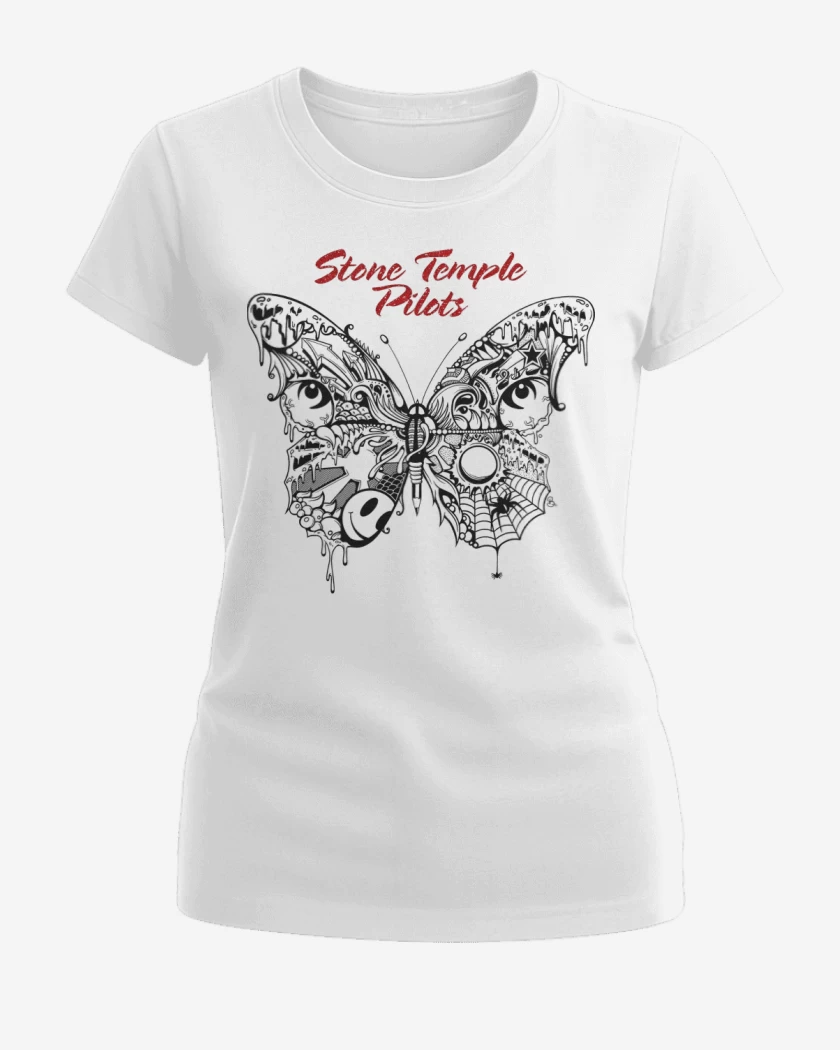Polera de Mujer Blanco de STP Stone Temple Pilots