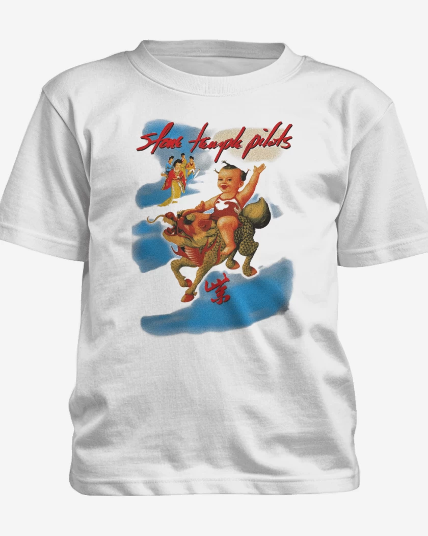 Polera de niño Blanco de Stone Temple Pilots Purple