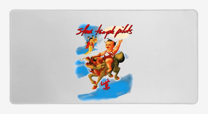 Mouse pad Gamer Blanco de Stone Temple Pilots Purple