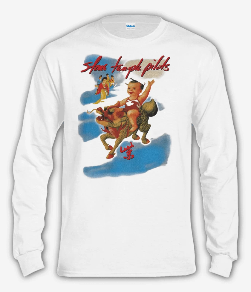 Polera manga larga Stone Temple Pilots Purple