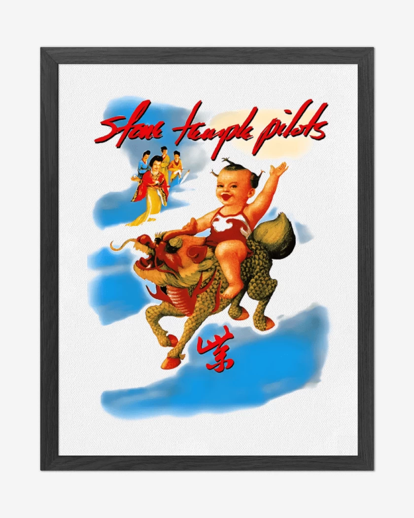 Cuadro decorativo Blanco de Stone Temple Pilots Purple
